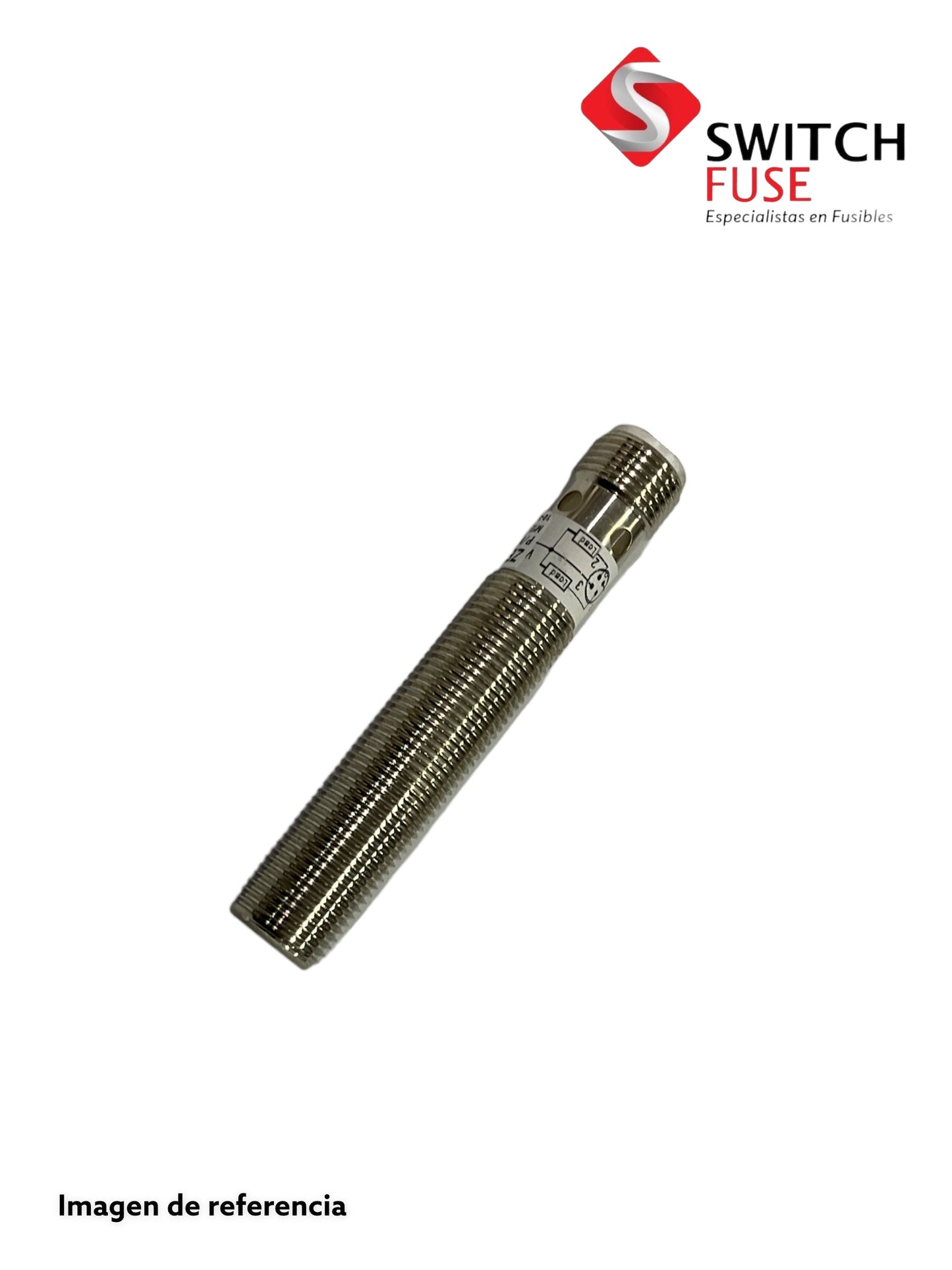 SENSOR INDUCTIVO PNP M12 RASANTE 6-36VDC