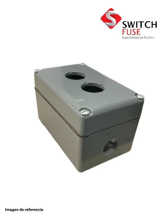 CAJA BOTONERA METALICA Ø30