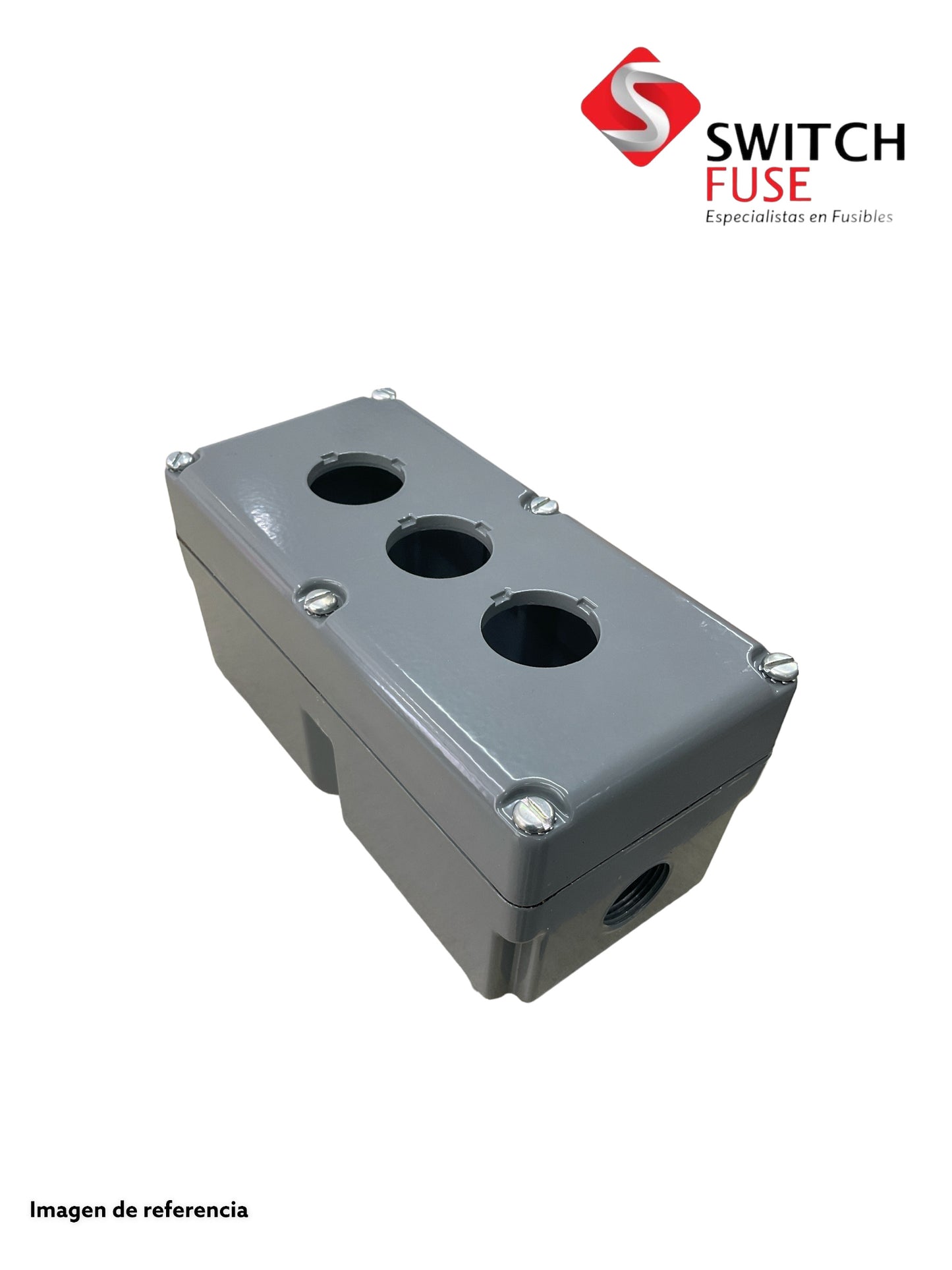 CAJA BOTONERA METALICA Ø30