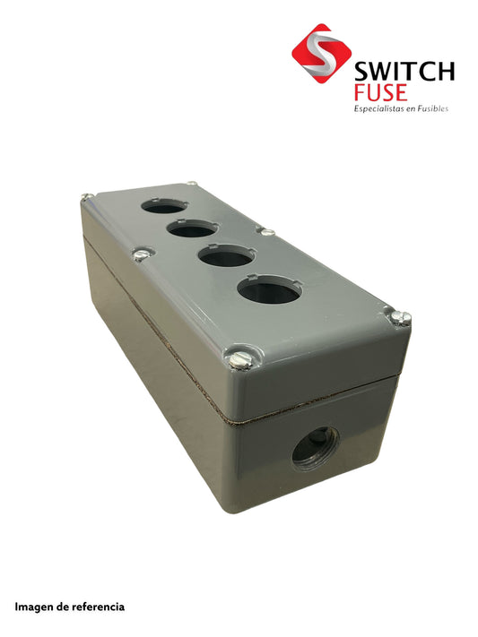 CAJA BOTONERA METALICA Ø30