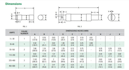 FUSIBLE ACC RETARDO FLSR 40A 600V